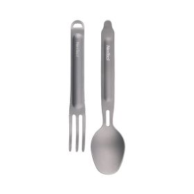 Titanium Spork Spoon Cutlery Suit Outdoor Integrated Spork Portable Tableware