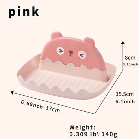 1pc Pot Lid Holder; Spoon Rest For Stove Top; Heat-Resistant Cover Holder For Kitchen Counter; Kawaii Cooking Utensils Rack For Spoons; Kitchen Access (Color: Pink)