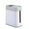 1pc 2 In 1 Desktop Trash Can With Tissue Box; Creative Plastic Mini Wastebasket; Trash Can; Garbage Bin; Rubbish Recycling For Desktop; Dressing Table