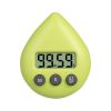 LED Counter Display Alarm Clock Manual Electronic Countdown Sports Sucker Digital Timer Kitchen Cooking Shower Study Stopwatch