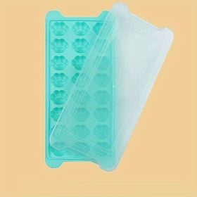 1pc Soft Bottom Cat Paw Ice Tray Mold - Homemade Ice Cube Box for Kitchen Refrigerator - Perfect for Making Delicious Ice Cream and Cocktails (Color: Green, Quantity: 1pc)