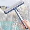 1pc/2pcs 3-in-1 Multi-Purpose Glass Cleaning Brush With Handle, Magic Window Cleaning Brush, Squeegee For Window, Glass, Shower Door, Car Windshield,