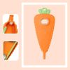 1pc Magnetic Bottle Opener; Carrot Shaped Labor-Saving Bottle Cap Screwer; Multifunctional Can Opener; Non-slip Beer Opener