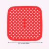 1pc 7.5in/8in/9in Air Fryer Liner Silicone Air Fryer Mat