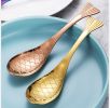 1pc Fish Shape Spoon; Creative Stainless Steel Household Soup Spoon; Teaspoon; Drink Mixing Spoon; Soup Spoon For Home Kitchen Restaurant