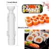 1pc Sushi Maker Set - Quick and Easy DIY Rice Mold Bazooka Roller Kit with Vegetable and Meat Rolling Tool - Perfect for Home Cooking and Entertaining