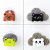 1pc; Cartoon Animal Shape Sponge Drain Rack; Sink Storage Rack; Multifunctional Sink Rack; Bathroom Sundries Rack Hook