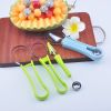 3-piece Set Of Fruit Carving Knife; Creative Ice Cream Dig Ball Scoop; DIY Assorted Cold Dishes Tool