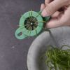 1pc; Stainless Steel Shredded Onion Knife; Onion Cutter; Food Styler; Plum Blossom Shredded Onion Cutter