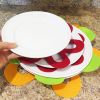 6pcs New Flower Shaped Pot Holder Placemat Coaster Easter Butterfly Pot Holder