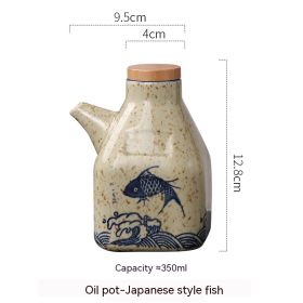 Chinese Style Ceramic Sauce Dipping Bottles (Option: Japanese Fish Oiler)